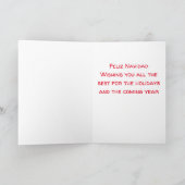 Pretzel vakantiewensen aankondiging (Binnen)