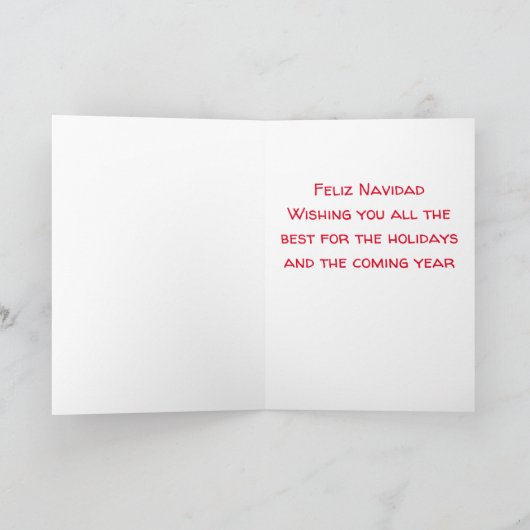 Pretzel vakantiewensen aankondiging (Binnen)