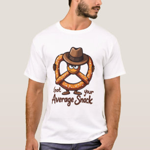 Pretzel Verkoper Pretzels Snack Oktoberfest Bakken T-shirt