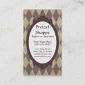 pretzel  visitekaartje (Achterkant)