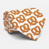 Pretzelpatroon voor zachte pretzels stropdas (Opgerold)