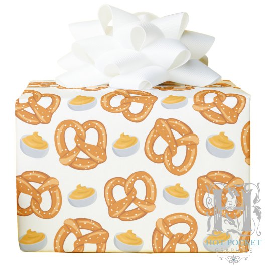 Pretzels & kaas Inpakpapier