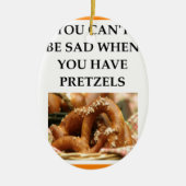PRETZELS KERAMISCH ORNAMENT (Voorkant)