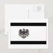 Preussen (1892-1918) Prussia Flag Briefkaart (Voorkant / Achterkant)
