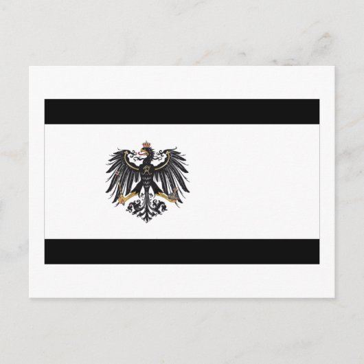 Preussen (1892-1918) Prussia Flag Briefkaart (Voorkant)