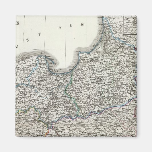 Preussen, Posen, Polen Magneet (Voorkant)