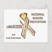 Prevent suicide POSTER Briefkaart (Voorkant)