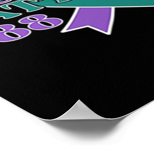 Preventie 988 u probleem zak ontwerp poster (Hoek)