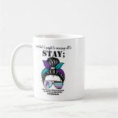 Preventie Bewustzijn Geestelijke Gezondheidsonders Koffiemok (Links)