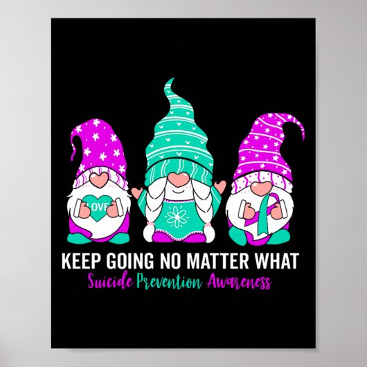 Preventie bewustzijn kabouter Mentale Gezondheid B Poster (Voorkant)