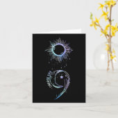 Preventie Bewustzijn Kies leven Semicolon Gothic Kaart (Gele Bloem)