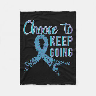 Preventie Ga Door _ I Voor Supporters Ontwerp Fleece Deken
