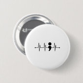 Preventie Geestelijke Gezondheid Bewustmakingsgift Ronde Button 5,7 Cm (Voorkant /achterkant)