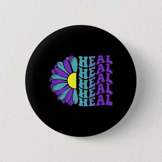 Preventie Genezing Suower Ronde Button 5,7 Cm (Voorkant)
