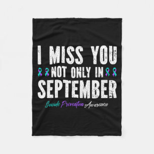 Preventie Miss Mental Health Awareness Fleece Deken