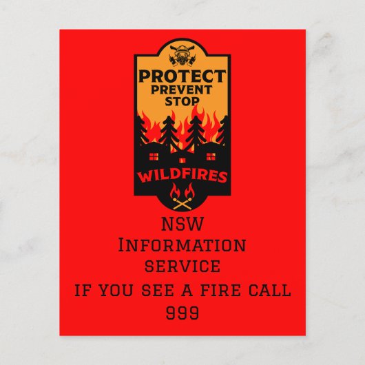 Preventie van bosbranden flyer (Achterkant)