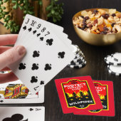 Preventie van bosbranden pokerkaarten (Insitu)