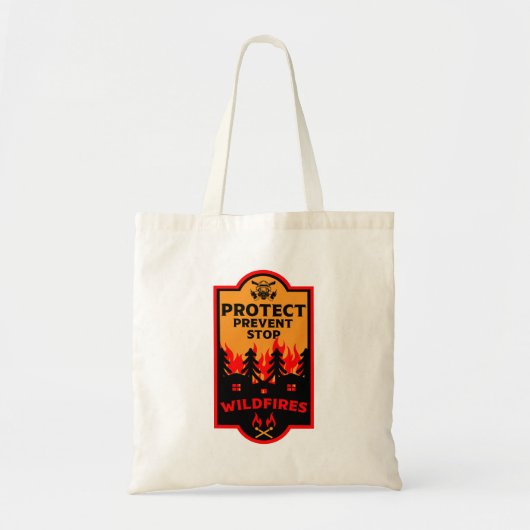 Preventie van bosbranden tote bag (Voorkant)