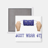 Preventie van Covid19! Magneet (Voorkant / Achterkant)