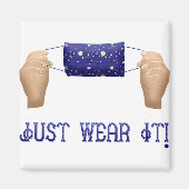 Preventie van Covid19! Magneet (Voorkant)