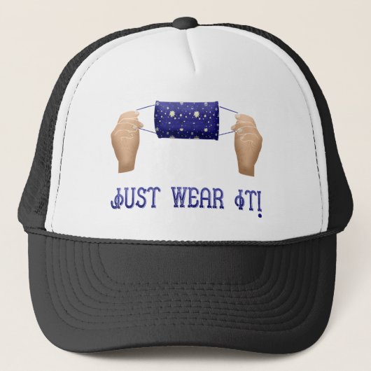 Preventie van Covid19! Trucker Pet (Voorkant)