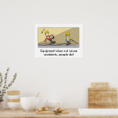 Preventie van ongevallen 2001 poster (Keuken)