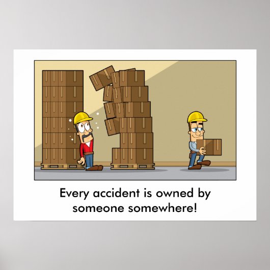 Preventie van ongevallen 2002 poster (Voorkant)