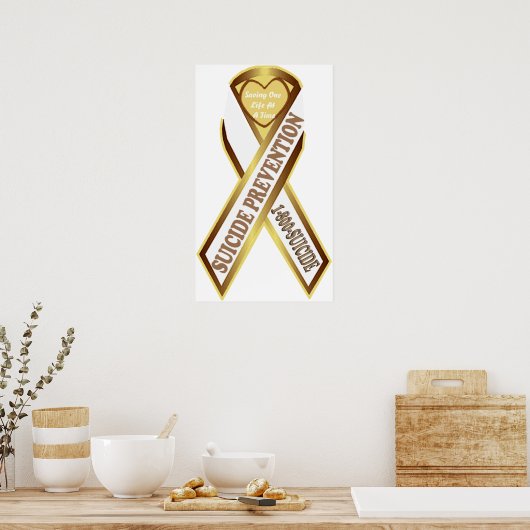 Preventie van zelfmoord poster (Keuken)