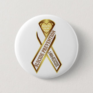 Preventie van zelfmoord ronde button 5,7 cm