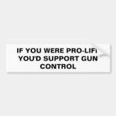 Preventieve controle van het pistool bumpersticker (Voorkant)