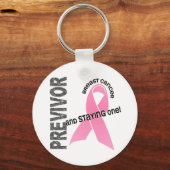 Previvor 1 Borstkanker Sleutelhanger (Voorkant)