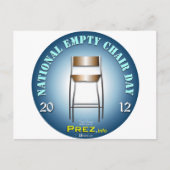 PREZ.info - Lege stoel 3 Briefkaart (Voorkant)