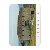 Preza Castle gebouw uitzicht magneet (Verticaal)