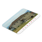 Preza Castle gebouw uitzicht magneet (Linkerzijde)