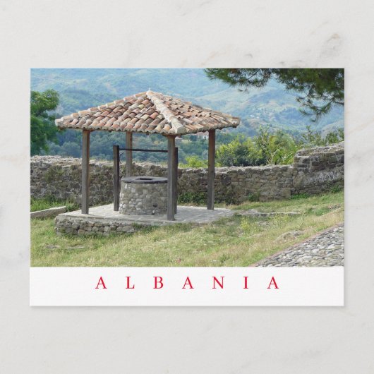 Preza Castle goed uitzicht briefkaart (Voorkant)