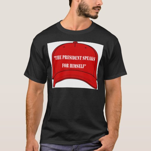 PrezSpeaksForHimself.svg T-shirt (Voorkant)