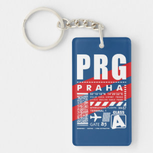 PRG Luchthaven Praag Sleutelhanger