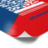 PRG Prague luchthaven Perfect Poster (Hoek)