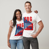 PRG Prague luchthaven T-shirt (Unisex)