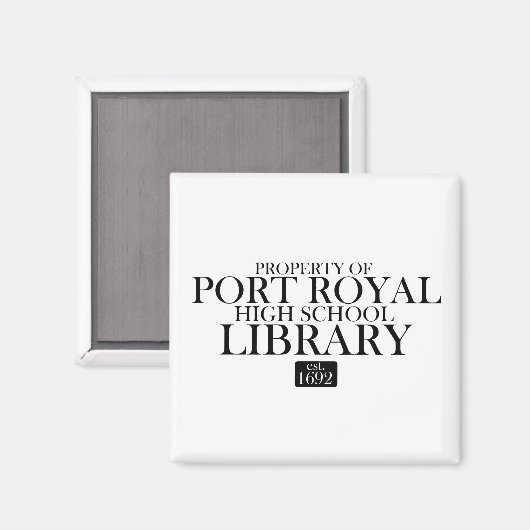 PRHS magneet. Magneet (Voorkant / Achterkant)