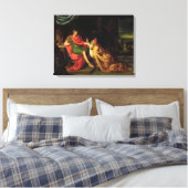Priam en Achilles Canvas Afdruk (Insitu (Slaapkamer))