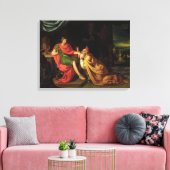 Priam en Achilles Canvas Afdruk (Insitu (Woonkamer))