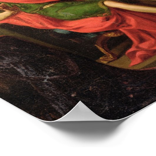 Priam en Achilles Poster (Hoek)