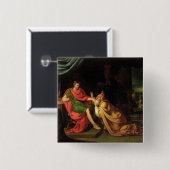 Priam en Achilles Vierkante Button 5,1 Cm (Voorkant /achterkant)