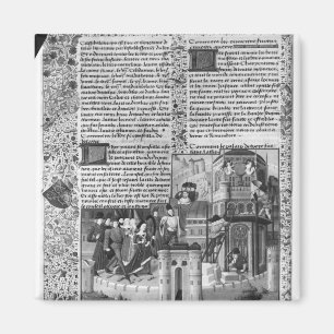 Priam kijkt naar de wederopbouw van Troy Magneet