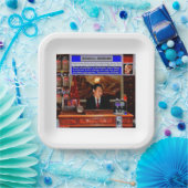 price fixing papieren bordje (Feest)