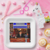 price fixing papieren bordje (Feest)