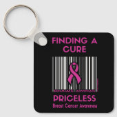 PRICELESS... Borstkanker Sleutelhanger (Voorkant)