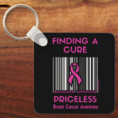 PRICELESS... Borstkanker Sleutelhanger (Voorkant)