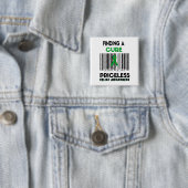 Priceless...Celiac Vierkante Button 5,1 Cm (In situ)